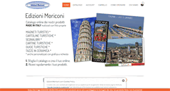Desktop Screenshot of edizionimoriconi.com